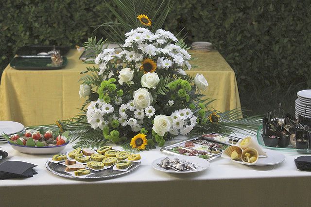Buffet di matrimonio alla Valle di Ceri Cerveteri Roma